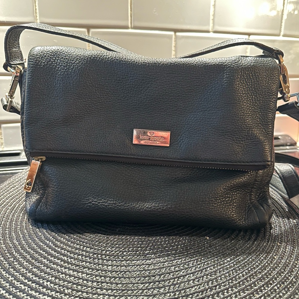 COPY - Black leather Kate Spade purse